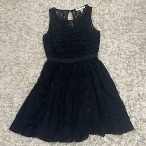 Beautiful cocktail black lace dress